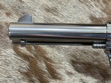 NEW RUGER SASS VAQUERO STAINLESS 357 MAG 4.62