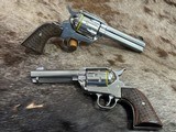 NEW PAIR TALO RUGER SHORT SPUR VAQUERO 45 COLT 4.62