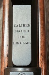 FREE SAFARI, NEW JOHN RIGBY BIG GAME DSB 375 H&H MAUSER ACTION GRADE 5 WOOD - LAYAWAY AVAILABLE - 12 of 25