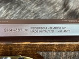 FREE SAFARI, NEW PEDERSOLI 1874 SHARPS SLOTTER OLD WEST MAPLE 45-70 GOV'T GREAT WOOD 210131 S767 - LAYAWAY AVAILABLE - 17 of 22