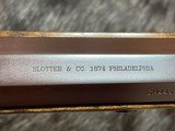 FREE SAFARI, NEW PEDERSOLI 1874 SHARPS SLOTTER OLD WEST MAPLE 45-70 GOV'T GREAT WOOD 210131 S767 - LAYAWAY AVAILABLE - 17 of 22