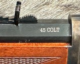 NEW 1873 WINCHESTER SPECIAL SPORTING 45 COLT 18