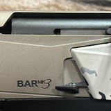 FREE SAFARI, NEW BROWNING BAR MARK 3 SPEED OVIX FLUTED 7MM REM MAG 24