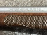 FREE SAFARI, NEW WINCHESTER MODEL 70 STAINLESS STEEL FEATHERWEIGHT 6.5 CREEDMOOR 22