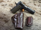 CYLINDER & SLIDE FULL CUSTOM 1911 45 ACP, CASPIAN FRAME & SLIDE WITH MAGS, LEATHER HOLSTER - 17 of 18