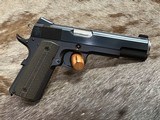 CYLINDER & SLIDE FULL CUSTOM 1911 45 ACP, CASPIAN FRAME & SLIDE WITH MAGS, LEATHER HOLSTER - 1 of 18