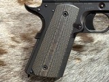 CYLINDER & SLIDE FULL CUSTOM 1911 45 ACP, CASPIAN FRAME & SLIDE WITH MAGS, LEATHER HOLSTER - 2 of 18