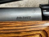 LIKE NEW RUGER M77 MARK II VARMINT 220 SWIFT LAMINATE STAINLESS 26
