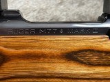 LIKE NEW RUGER M77 MARK II VARMINT 220 SWIFT LAMINATE STAINLESS 26
