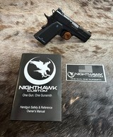 NEW NIGHTHAWK CUSTOM COUNSELOR OFFICER 1911 9MM W/ MANY UPGRADES - LAYAWAY AVAILABLE - 16 of 20