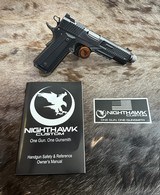NEW NIGHTHAWK CUSTOM AGENT 2 GOV'T RECON 1911 45 ACP W/ MANY UPGRADES - LAYAWAY AVAILABLE - 15 of 19