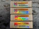 FACTORY HORNADY 404 JEFFERY, 89 ROUNDS DGX BONDED & DGS AMMO & 30 BRASS - 2 of 6