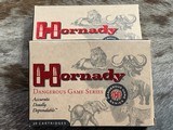 FACTORY HORNADY 404 JEFFERY, 89 ROUNDS DGX BONDED & DGS AMMO & 30 BRASS - 1 of 6