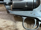 RUGER OLD MODEL BLACKHAWK 44 REM MAG, FLATTOP, 3-SCREW, NO TRANSFER BAR, 4-DIGIT S#, COMES WITH 2 BARRELS - 11 of 16