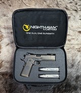 NEW NIGHTHAWK CUSTOM TRS COMP HI CAP 9MM 1911 BATTLE WORN BRONZE PISTOL - LAYAWAY AVAILABLE - 15 of 17