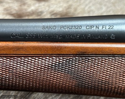 FREE SAFARI, NEW SAKO CUSTOM SHOP 85 BAVARIAN 338 WIN MAG HIGH GRADE WOOD - LAYAWAY AVAILABLE - Image 14 of 19