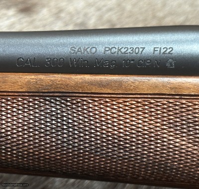FREE SAFARI, NEW SAKO CUSTOM SHOP 85 BAVARIAN 300 WIN MAG HIGH GRADE WOOD - LAYAWAY AVAILABLE - Image 14 of 19