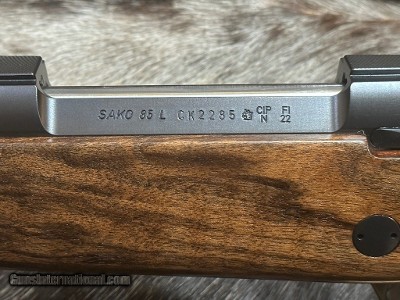 FREE SAFARI, NEW SAKO CUSTOM SHOP 85 BAVARIAN 338 WIN MAG HIGH GRADE WOOD - LAYAWAY AVAILABLE - Image 13 of 19