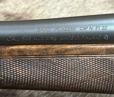 FREE SAFARI, NEW SAKO CUSTOM SHOP 85 BAVARIAN 338 WIN MAG HIGH GRADE WOOD - LAYAWAY AVAILABLE - Image 14 of 19