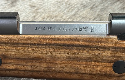 FREE SAFARI, NEW SAKO CUSTOM SHOP 85 BAVARIAN 338 WIN MAG HIGH GRADE WOOD - LAYAWAY AVAILABLE - Image 13 of 19