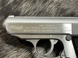 LNIB WALTHER PPK/S 380 ACP STAINLESS STEEL VAH38001 - 4 of 17