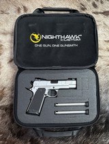 NEW NIGHTHAWK CUSTOM DELEGATE COMMANDER 1911 45 ACP W/ UPGRADES - LAYAWAY AVAILABLE - 15 of 17