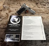 NEW NIGHTHAWK CUSTOM DELEGATE COMMANDER 1911 45 ACP W/ UPGRADES - LAYAWAY AVAILABLE - 14 of 17