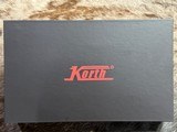 NEW KORTH NXS 8-SHOT 357 MAG W/ 9MM CYLINDER 6