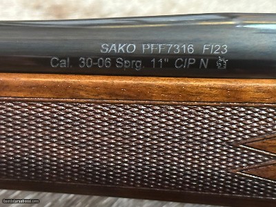 FREE SAFARI, NEW SAKO CUSTOM SHOP HIGH GRADE WOOD 85 M PRESTIGE 30-06 SPRINGFIELD - LAYAWAY AVAILABLE - Image 14 of 18
