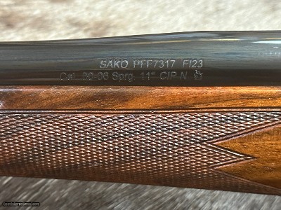 FREE SAFARI, NEW SAKO CUSTOM SHOP HIGH GRADE WOOD 85 M PRESTIGE 30-06 SPLFD - LAYAWAY AVAILABLE - Image 14 of 18