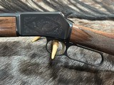 NEW BROWNING BL-22 GRADE II 22LR BLUE ENGRAVED, WALNUT, 20
