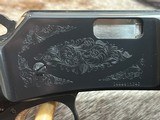 NEW BROWNING BL-22 GRADE II 22LR BLUE ENGRAVED, WALNUT, 20