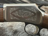 NEW BROWNING BL-22 GRADE II 22LR NICKEL ENGRAVED, WALNUT, 20
