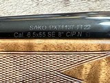 FREE SAFARI, NEW SAKO CUSTOM SHOP 85 BAVARIAN 6.5X55 EXHIBITION ENGRAVED - LAYAWAY AVAILABLE - 13 of 19