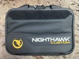 NEW NIGHTHAWK CUSTOM DELEGATE COMMANDER DOUBLE STACK 1911 9mm W/ UPGRADES - LAYAWAY AVAILABLE - 23 of 24