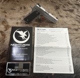 NEW NIGHTHAWK CUSTOM BOARDROOM SERIES, VICE PRESIDENT COMMANDER 9MM 1911 - LAYAWAY AVAILABLE - 19 of 21