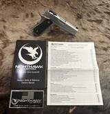 NEW NIGHTHAWK CUSTOM T3 GOVERNMENT 9MM 1911 W/ MANY UPGRADES - 20 of 23