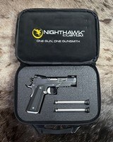 NEW NIGHTHAWK CUSTOM AGENT 2 COMMANDER RECON 1911 9MM LUGER W/ UPGRADES - LAYAWAY AVAILABLE - 2 of 25