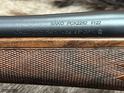 FREE SAFARI, NEW SAKO CUSTOM SHOP 85 BAVARIAN 7MM REM MAG COLLECTOR GRADE STOCK - LAYAWAY AVAILABLE - Image 13 of 19