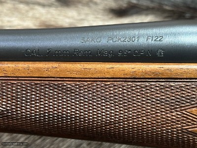 FREE SAFARI, NEW SAKO CUSTOM SHOP 85 BAVARIAN 7MM REM MAG COLLECTOR GRADE STOCK - LAYAWAY AVAILABLE - Image 13 of 19