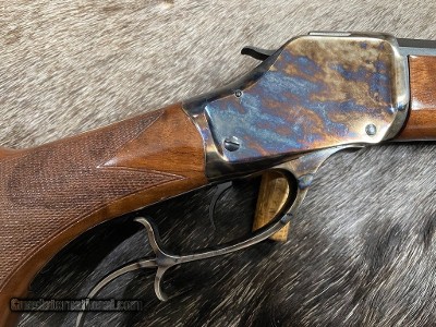 FREE SAFARI, NEW 1885 WINCHESTER HIGH WALL SPORTING 45-70 GOV 32