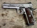 NEW RUGER SR1911 45 ACP LIMITED EDITION 75TH ANNIVERSARY ENGRAVED STAINLESS STEEL PISTOL - LAYAWAY AVAILABLE - 11 of 25