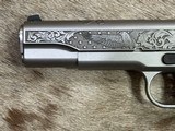 NEW RUGER SR1911 45 ACP LIMITED EDITION 75TH ANNIVERSARY ENGRAVED STAINLESS STEEL PISTOL - LAYAWAY AVAILABLE - 14 of 25