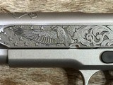 NEW RUGER SR1911 45 ACP LIMITED EDITION 75TH ANNIVERSARY ENGRAVED STAINLESS STEEL PISTOL - LAYAWAY AVAILABLE - 18 of 25