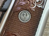 NEW RUGER SR1911 45 ACP LIMITED EDITION 75TH ANNIVERSARY ENGRAVED STAINLESS STEEL PISTOL - LAYAWAY AVAILABLE - 7 of 25