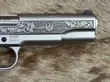 NEW RUGER SR1911 45 ACP LIMITED EDITION 75TH ANNIVERSARY ENGRAVED STAINLESS STEEL PISTOL - LAYAWAY AVAILABLE - 5 of 25