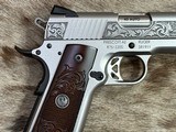 NEW RUGER SR1911 45 ACP LIMITED EDITION 75TH ANNIVERSARY ENGRAVED STAINLESS STEEL PISTOL - LAYAWAY AVAILABLE - 4 of 25