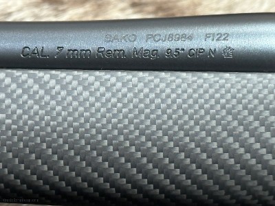 FREE SAFARI, NEW SAKO OF FINLAND 85 CARBON WOLF 7MM REM MAG 24