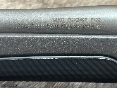 FREE SAFARI, NEW SAKO OF FINLAND 85 FINNLIGHT II 7MM REM MAG RIFLE 24