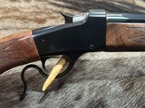 FREE SAFARI, NEW WINCHESTER 1885 LOW WALL HUNTER HIGH GRADE 6.5 CREED GREAT WOOD 534293289 - LAYAWAY AVAILABLE - 1 of 20